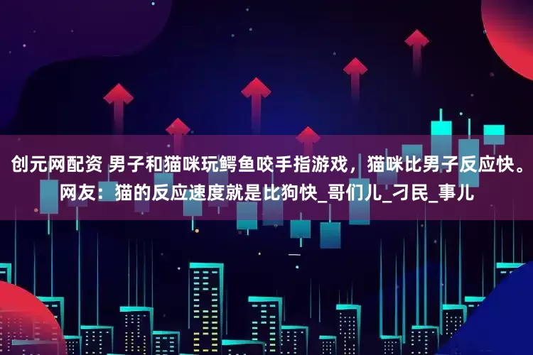 创元网配资 男子和猫咪玩鳄鱼咬手指游戏，猫咪比男子反应快。网友：猫的反应速度就是比狗快_哥们儿_刁民_事儿